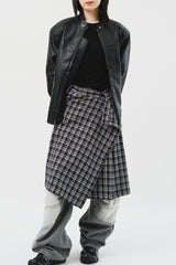 Burn Leather jacket (3color)