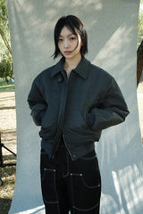 DOUBLE POCKET JUMPER [DARK GRAY]