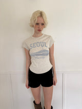 C CURETTY SEOUL MOOD T-SHIRT_LIGHT GREY