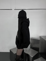 アメリカン フラッグ オーバーフィット フード(unisex / fleece-lined)