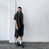 Relaxed Plissé Shirt