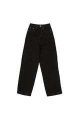 Balloon Pintuck Pants [Black]