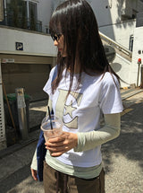 Guilty Patch Cotton Short Sleeve Tee