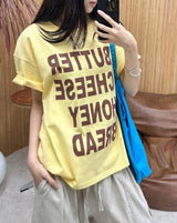 Ruben Color Word Short Sleeve T-shirt