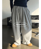 [PROMOTION] フロントツータックワイドスウェットパンツ(5color)