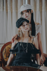 LUNA BELLBOY CAP cream