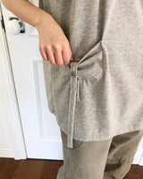 Hues Ribbon Pocket Short Sleeve T-Shirt