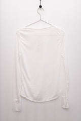 Hook Henry Neck Long Sleeve (Ivory)