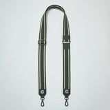 Line x Cone Leather Shoulder Strap