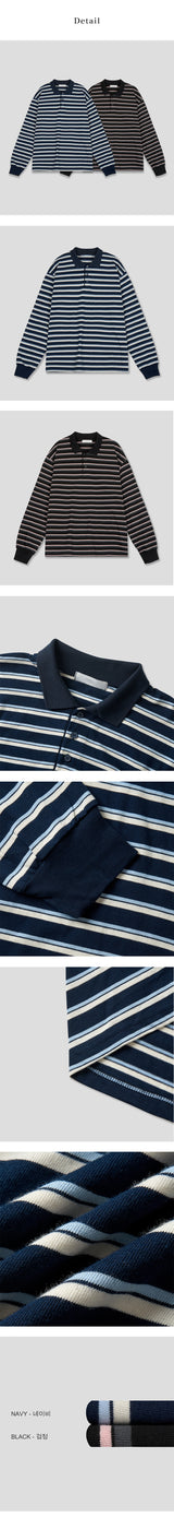 [F/W] Wit stripe kara t-shirts (2color)