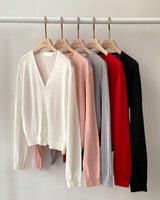 Linto linen V-neck cardigan
