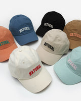 Bone Lettering ball cap