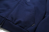 Coral Reef Hooded Zip-Up (Navy)