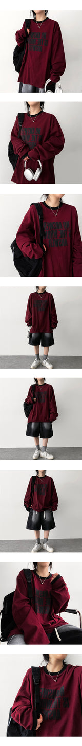 Baz  Colored long-sleeved t-shirt