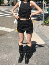 ラヴチセットアップスリーブレス
