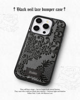Black Veil Lace Bumper Case
