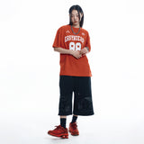 88 フットボール半袖Tシャツ - RED