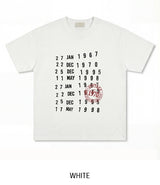 Code Vintage Lettering Short Sleeve