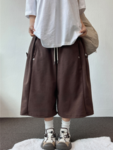 ハイクオリティ🤎 スナップバルーンバミューダ 🤍🤎🩶🖤5カラー