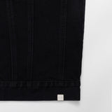 ルーズフィットブラックデニムベスト code 21012
