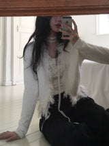 Elsa Fringe Cardigan