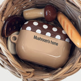 oab マッシュルーム Airpodsケース (brown)