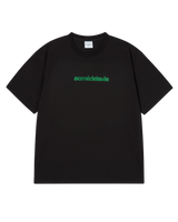 25FW CONNECT GRASS SHORT SLEEVE T-SHIRT BLACK