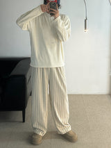 ASCLO Ethnic Stripe Banding Pants (3color)