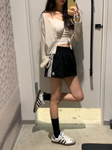 ローリンリネンラウンドカーディガン