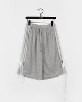 Compu Lace Track Ribbon Bermuda Pants