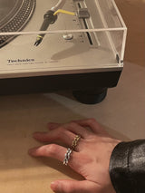 ツイステッドデューゴールドリング