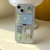 Stay Home Cat Phone Case_jelly