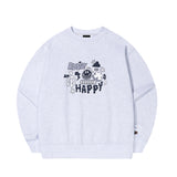 ハッピーバイブスウェットシャツ