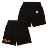 STGM Logo Short Pants Black / White Melange