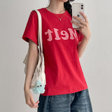 メルトチェックパッチ ショートスリーブTシャツ (5 colors)
