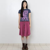 Stripe Twister Star Skirt - Pink