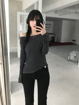 Lizzy Unbalanced T-shirt (4 colors)