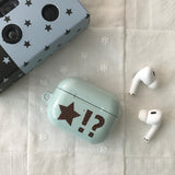 スターダンダンドット ミントスカイブルー グロッシー エアポッズケース