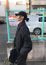 ハイネックボンバーパッディングジャンパー