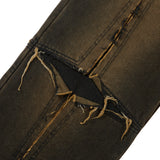 [24SS LSD COLLECTION] Cross Raw Edge Denim Pants_Black