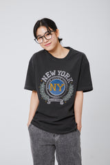 P02 ニューヨークTシャツ Darkgray