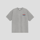 ダメージド エリプス ロゴ Tシャツ