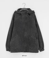 [unisex] Osharo Washing Over Hood Jacket