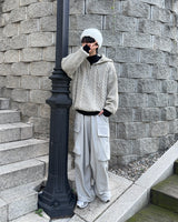 Second Cargo Wide Pants (Gray)
