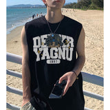 No.1897 Oversized-Fit Lettering Sleeveless (3 colors/724478984899)