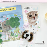 Clear layered card 4ver set