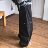 Duco Vintage カーゴ ワイド デニム パンツ