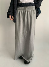 Wilke Cut Banding Long Skirt