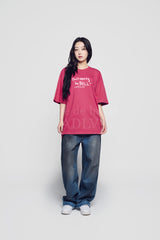 24FW RABBIT BELLY SHORT SLEEVE T-SHIRT PINK