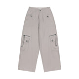 CROSS POCKET CARGO PANTS (PINK BEIGE) F25ZD976